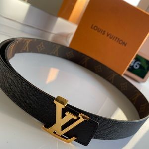 Authentic Louis Vuitton reversible belt